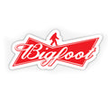 Bigfoot Chicken Bud Bow - Sasquatch Sticker