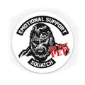 Bigfoot Chicken Emotional Support Squatch Sticker