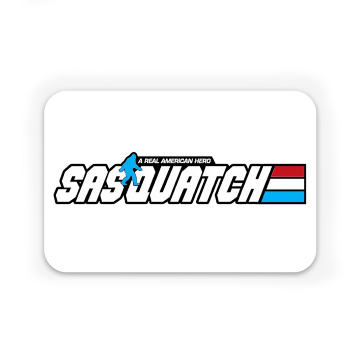 Bigfoot Chicken G.I. Sasquatch Sticker