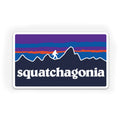 Bigfoot Chicken Squatchagonia Sticker