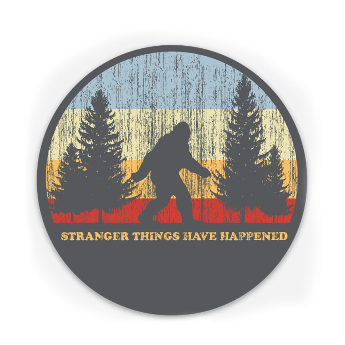 Bigfoot Chicken Stranger Things Sticker
