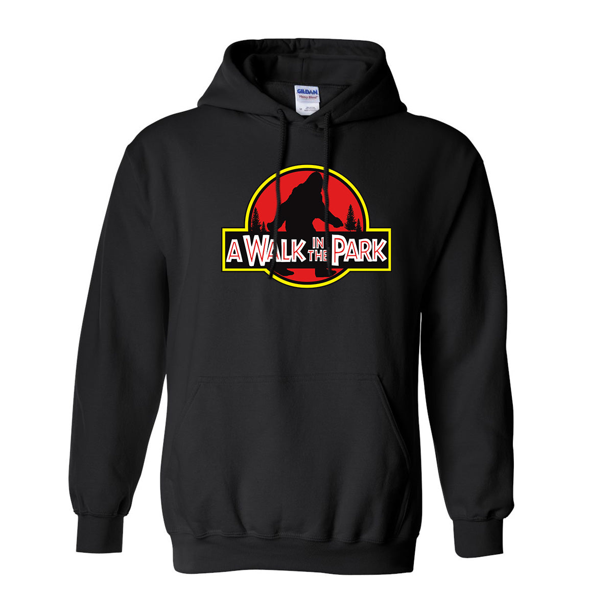 Bigfoot Chicken Walk In The Park hoodie in black