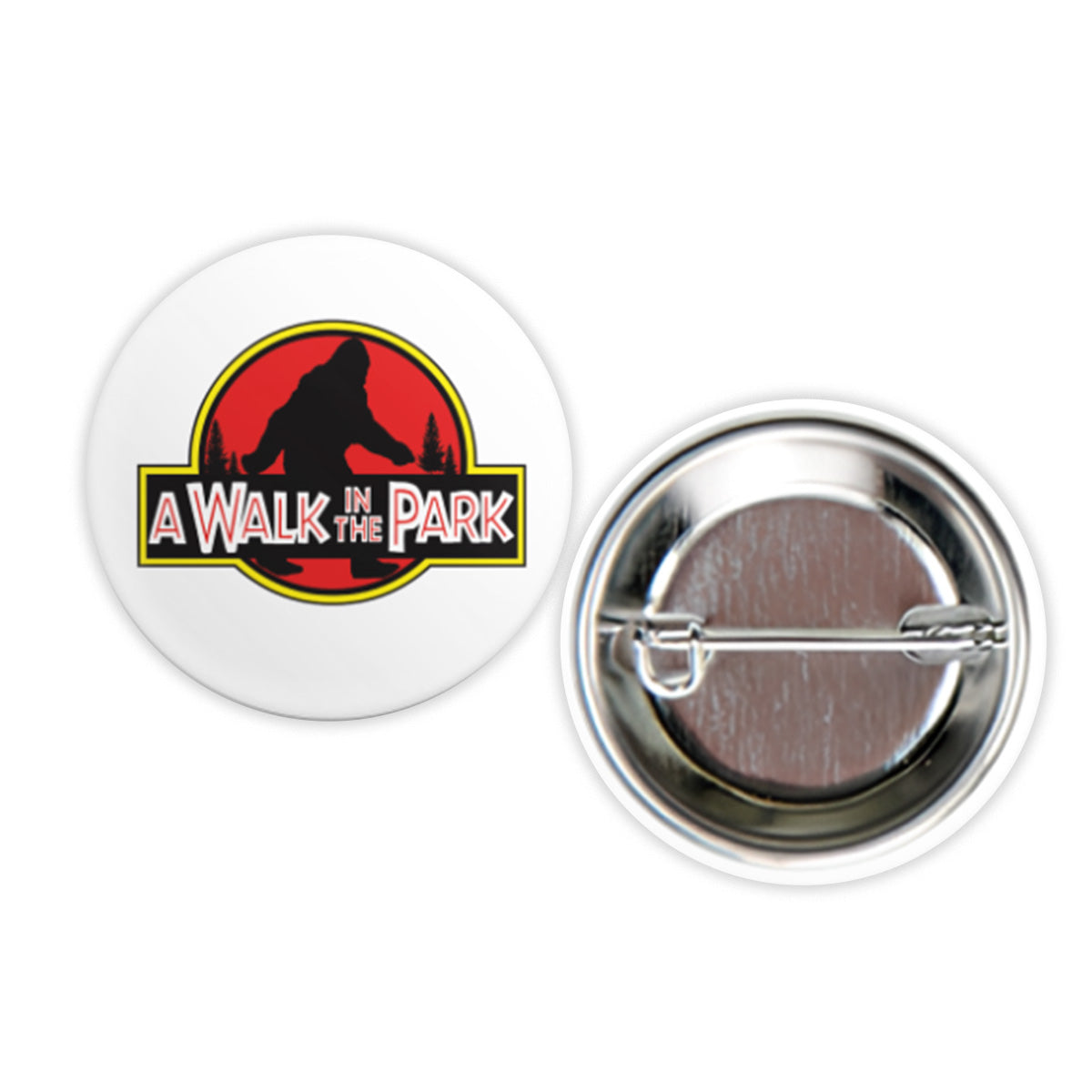 Bigfoot Chicken Walk In The Park Pin enamel pin